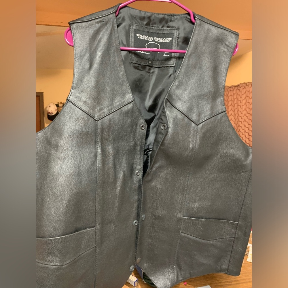 Leather Vest